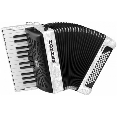 Аккордеон 1/2 HOHNER Bravo II 60 white