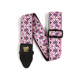 Ernie Ball 4658 жаккардовый ремень с рисунком Kaleidoscope Pink Ernie Ball 4658 жаккардовый ремень с рисунком Kaleidoscope Pink