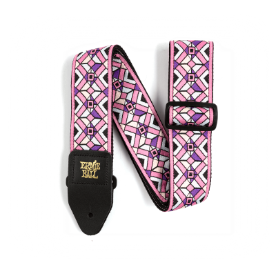 Ernie Ball 4658 жаккардовый ремень с рисунком Kaleidoscope Pink Ernie Ball 4658 жаккардовый ремень с рисунком Kaleidoscope Pink