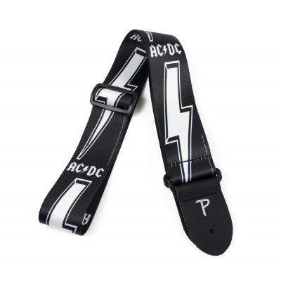 Perri's LPCP-1035 - Ремень для гитары, Серия: Licensed Straps, Материал: полиэстер, Рисунок: лого AC/DC, Ширина ремня: 5 см, Длина: 99 - 147 см Perri's LPCP-1035 - Ремень для гитары, Серия: Licensed Straps, Материал: полиэстер, Рисунок: лого AC/DC, Ширина ремня: 5 см, Длина: 99 - 147 см