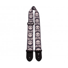 Perri's LPCP-7090 - Ремень для гитары, Серия: Polyester, Материал: полиэстер, Рисунок: пиксельный череп, Ширина ремня: 5 см, Длина: 99 - 147 см Perri's LPCP-7090 - Ремень для гитары, Серия: Polyester, Материал: полиэстер, Рисунок: пиксельный череп, Ширина ремня: 5 см, Длина: 99 - 147 см