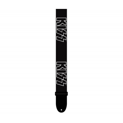 Perri's LPCP-8050 - Ремень для гитары, Серия: Licensed Straps, Материал: полиэстер, Рисунок: лого KISS, Ширина ремня: 5 см, Длина: 99 - 147 см