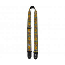 Perri's TWS-7276 - Ремень для гитары, Серия: JACQUARD, Материал: жаккард, Рисунок: цветочный паттерн, Ширина ремня: 6.35 см, Длина: 99 - 147 см Perri's TWS-7276 - Ремень для гитары, Серия: JACQUARD, Материал: жаккард, Рисунок: цветочный паттерн, Ширина ремня: 6.35 см, Длина: 99 - 147 см
