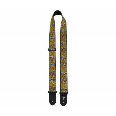 Perri's TWS-7276 - Ремень для гитары, Серия: JACQUARD, Материал: жаккард, Рисунок: цветочный паттерн, Ширина ремня: 6.35 см, Длина: 99 - 147 см Perri's TWS-7276 - Ремень для гитары, Серия: JACQUARD, Материал: жаккард, Рисунок: цветочный паттерн, Ширина ремня: 6.35 см, Длина: 99 - 147 см