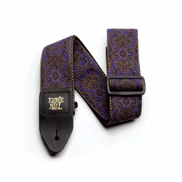 Ernie Ball 4164 жаккардовый ремень с рисунком Purple Paisley Ernie Ball 4164 жаккардовый ремень с рисунком Purple Paisley
