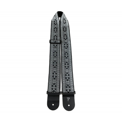 Perri's TWS-6548 - Ремень для гитары, Серия: JACQUARD, Материал: жаккард, Рисунок: кресты, Ширина ремня: 6.35 см, Длина: 99 - 147 см Perri's TWS-6548 - Ремень для гитары, Серия: JACQUARD, Материал: жаккард, Рисунок: кресты, Ширина ремня: 6.35 см, Длина: 99 - 147 см