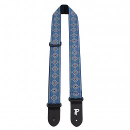 Perri's TWS-7174 - Ремень для гитары, Серия: JACQUARD, Материал: жаккард, Рисунок: медальоны, Ширина ремня: 5 см, Длина: 99 - 147 см Perri's TWS-7174 - Ремень для гитары, Серия: JACQUARD, Материал: жаккард, Рисунок: медальоны, Ширина ремня: 5 см, Длина: 99 - 147 см