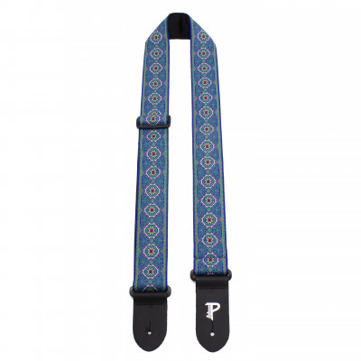 Perri's TWS-7174 - Ремень для гитары, Серия: JACQUARD, Материал: жаккард, Рисунок: медальоны, Ширина ремня: 5 см, Длина: 99 - 147 см Perri's TWS-7174 - Ремень для гитары, Серия: JACQUARD, Материал: жаккард, Рисунок: медальоны, Ширина ремня: 5 см, Длина: 99 - 147 см