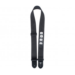 Perri's NWSHN-7114 - Ремень для гитары, Серия PICK POCKET, Материал: полиэстер, Рисунок: отсутствует, Цвет: чёрный, Ширина ремня: 5 см, Длина: 99 - 14 Perri's NWSHN-7114 - Ремень для гитары, Серия PICK POCKET, Материал: полиэстер, Рисунок: отсутствует, Цвет: чёрный, Ширина ремня: 5 см, Длина: 99 - 14