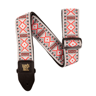 Ernie Ball 4697 - Ремень для гитары, с кожаными концами, Серия CLASSIC JACQUARD STRAPS, Материал: жаккард, Рисунок: Casino Couture, Ширина ремня: 5 Ernie Ball 4697 - Ремень для гитары, с кожаными концами, Серия CLASSIC JACQUARD STRAPS, Материал: жаккард, Рисунок: Casino Couture, Ширина ремня: 5