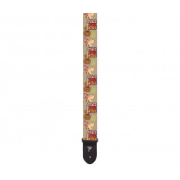 Perri's LPCP-6795 - Ремень для гитары, Серия: Polyester, Материал: полиэстер, Рисунок: Peace Love Music, Ширина ремня: 5 см, Длина: 99 - 147 см Perri's LPCP-6795 - Ремень для гитары, Серия: Polyester, Материал: полиэстер, Рисунок: Peace Love Music, Ширина ремня: 5 см, Длина: 99 - 147 см