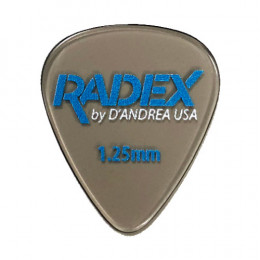 D'Andrea RDX351 0.75 - Медиатор гитарный, Материал: полифенилсульфон, Толщина: 0.75 мм, Жёсткость: средне-жёсткий, Серия: Radex, Форма: стандартная, у