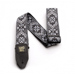 Ernie Ball 4166 жаккардовый ремень с рисунком Tribal Silver Ernie Ball 4166 жаккардовый ремень с рисунком Tribal Silver