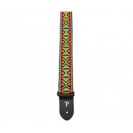 Perri's TWS-6725 - Ремень для гитары, Серия JACQUARD, Материал: жаккард, с кожаными концами, Рисунок: Hootenanny, Цвет: красный/белый/синий, Ширина ре Perri's TWS-6725 - Ремень для гитары, Серия JACQUARD, Материал: жаккард, с кожаными концами, Рисунок: Hootenanny, Цвет: красный/белый/синий, Ширина ре