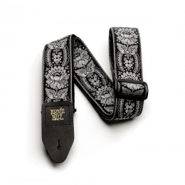 Ernie Ball 4150 жаккардовый ремень с рисунком Silver Orlean Ernie Ball 4150 жаккардовый ремень с рисунком Silver Orlean