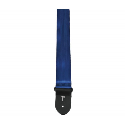 Perri's NWS30-1695 - Ремень для гитары, Серия SEATBELT, Материал: полиэстер, Рисунок: отсутствует, Цвет: синий, Ширина ремня: 5 см, Длина: 99 - 147 см