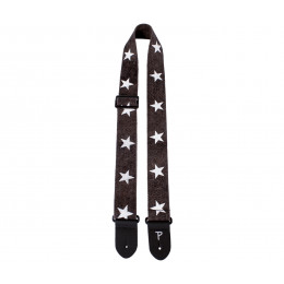 Perri's CWS20-6528 - Ремень для гитары, Серия: Nylon & Cotton & Poly Pro, Материал: нейлон, Рисунок: белые звёзды, Ширина ремня: 5 см, Длина: 99 - 147 Perri's CWS20-6528 - Ремень для гитары, Серия: Nylon & Cotton & Poly Pro, Материал: нейлон, Рисунок: белые звёзды, Ширина ремня: 5 см, Длина: 99 - 147