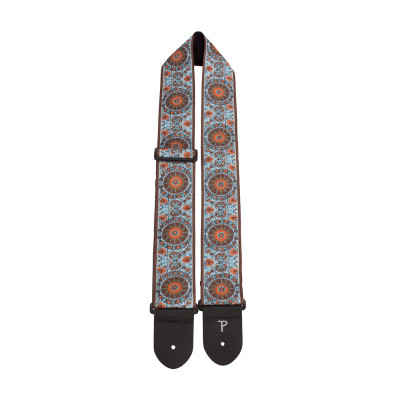 Perri's TWS-7143 - Ремень для гитары, Серия: JACQUARD, Материал: жаккард, Рисунок: медальоны, Ширина ремня: 6.35 см, Длина: 99 - 147 см Perri's TWS-7143 - Ремень для гитары, Серия: JACQUARD, Материал: жаккард, Рисунок: медальоны, Ширина ремня: 6.35 см, Длина: 99 - 147 см