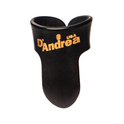 D'Andrea R374 LG BLK - Медиатор коготь упаковка 12 шт., Материал: пластик, Размер: большой, Серия: Fingerpicks & Thumbpicks