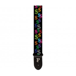Perri's LPCP-7209 - Ремень для гитары, Серия: Kids Wanna Have Fun, Материал: полиэстер, Рисунок: $$$$$$$$$$$, Ширина ремня: 5 см, Длина: 86 - 129 см Perri's LPCP-7209 - Ремень для гитары, Серия: Kids Wanna Have Fun, Материал: полиэстер, Рисунок: $$$$$$$$$$$, Ширина ремня: 5 см, Длина: 86 - 129 см