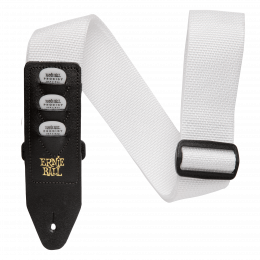 Ernie Ball 4259 - Ремень для гитары, с кожаными концами, Серия PICKHOLDER STRAP, Материал: полипропилен, Рисунок: нет, Ширина ремня: 5 см, Длина: 10 Ernie Ball 4259 - Ремень для гитары, с кожаными концами, Серия PICKHOLDER STRAP, Материал: полипропилен, Рисунок: нет, Ширина ремня: 5 см, Длина: 10
