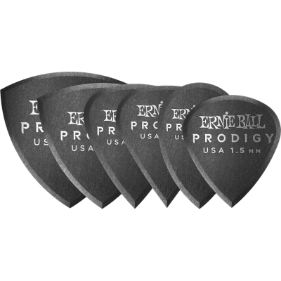Ernie Ball 9342 Компл.медиаторов. Prodigy/1,5mm/Черные/6шт/цена за комплект Ernie Ball 9342 Компл.медиаторов. Prodigy/1,5mm/Черные/6шт/цена за комплект
