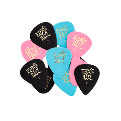 Ernie Ball 9176 медиатор из целлюлозы, тонкий 0,46 мм, цвета в ассортименте, 12 шт в упаковке. Ernie Ball 9176 медиатор из целлюлозы, тонкий 0,46 мм, цвета в ассортименте, 12 шт в упаковке.