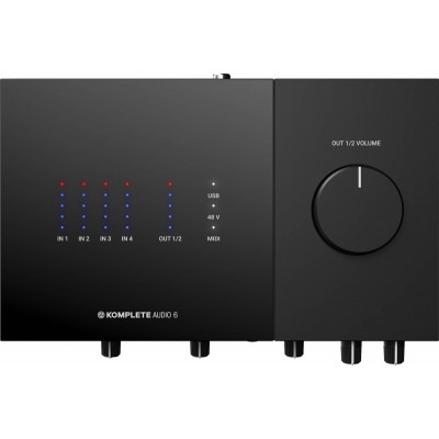 Native Instruments Komplete Audio 6 MK2 - цифровой USB аудио интерфейс Native Instruments Komplete Audio 6 MK2 - цифровой USB аудио интерфейс
