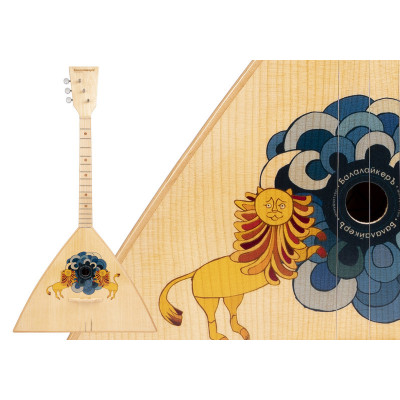 Балалайка прима БАЛАЛАЙКЕРЪ "Северные Львы" Балалайка прима БАЛАЛАЙКЕРЪ "Северные Львы"
