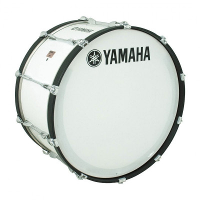 Барабан маршевый бас YAMAHA MB828F2 SILKY SILVER Барабан маршевый бас YAMAHA MB828F2 SILKY SILVER