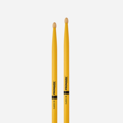 Барабанные палочки орех PRO MARK TX5BW- YELLOW Барабанные палочки орех PRO MARK TX5BW- YELLOW