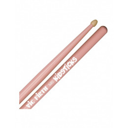 Барабанные палочки орех VIC FIRTH KIDSPINK PINK FINISH Барабанные палочки орех VIC FIRTH KIDSPINK PINK FINISH
