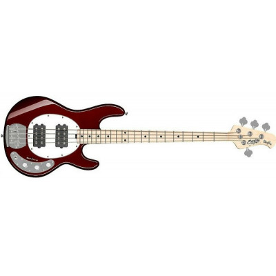 Бас-гитара 4 струны STERLING StingRay HH Candy Apple Red