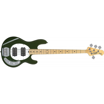 Бас-гитара 4 струны STERLING StingRay HH Olive