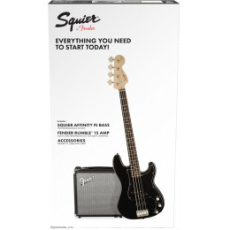 FENDER Squier Affinity Series™ Precision Bass® PJ Pack, Laurel Fingerboard,...