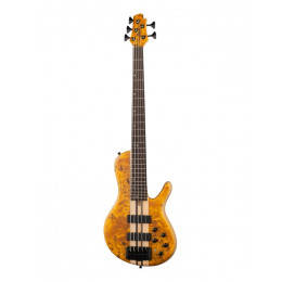 CORT A5-Plus-SC-AOP Artisan Series Бас-гитара 5-струнная, цвет янтарь,...