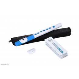 NUVO TooT (White/Blue) блок-флейта TooT, материал - пластик, цвет - белый/голубой,...