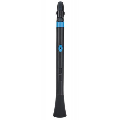 NUVO Dood (Black/Blue) блок-флейта DooD, строй С (до), материал - АБС-пластик,...