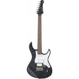 YAMAHA PACIFICA212VQM TRANSLUCENT BLACK - Электро-гитара