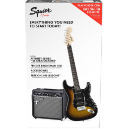 FENDER SQUIER Squier Affinity Series™ Stratocaster® HSS Pack, Laurel Fingerboard,... FENDER SQUIER Squier Affinity Series™ Stratocaster® HSS Pack, Laurel Fingerboard,...