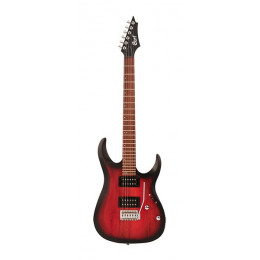 CORT X100-OPBB X Series Электрогитара, красный санберст, Cort CORT X100-OPBB X Series Электрогитара, красный санберст, Cort