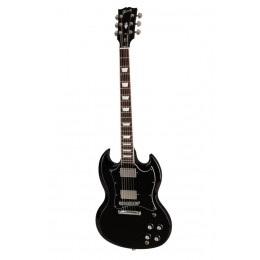 GIBSON 2019 SG Standard Ebony электрогитара, цвет черный в комплекте кейс GIBSON 2019 SG Standard Ebony электрогитара, цвет черный в комплекте кейс