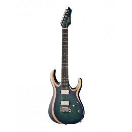 CORT X700-LBB Duality X Series Электрогитара, с чехлом, синяя, Cort CORT X700-LBB Duality X Series Электрогитара, с чехлом, синяя, Cort