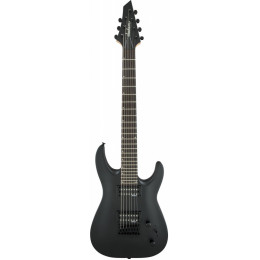 JACKSON JS22-7 DKA, AH FB - HT STN BLK 7-струнная электрогитара, цвет черный JACKSON JS22-7 DKA, AH FB - HT STN BLK 7-струнная электрогитара, цвет черный
