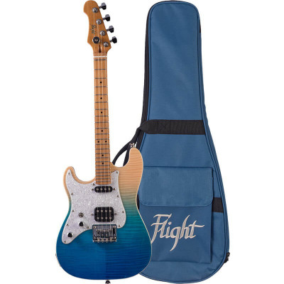 Электроукулеле тенор FLIGHT Pathfinder Tenor TBL LH