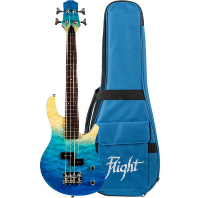 Электроукулеле тенор FLIGHT Mini Bass TBL Электроукулеле тенор FLIGHT Mini Bass TBL