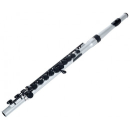 NUVO Student Flute - Silver/Black флейта, студенческая модель, материал...
