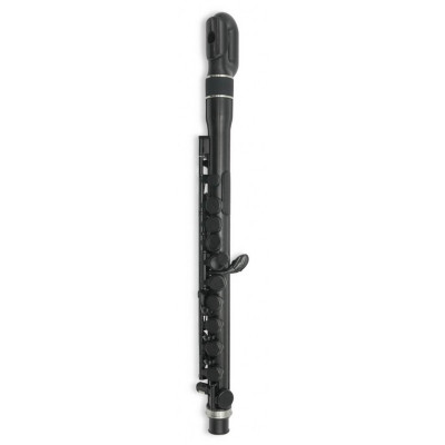 NUVO jFlute - Black/Black флейта, изогнутая головка, материал - пластик,...