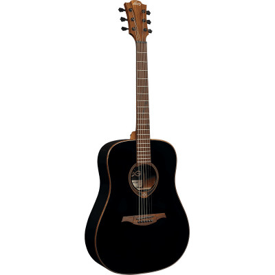 Гитара акустическая LAG T-118D BLK Гитара акустическая LAG T-118D BLK
