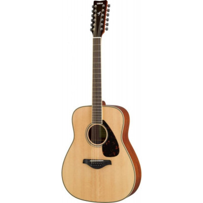 YAMAHA FG820-12 NATURAL - Акустическая гитара, двенадцать струн